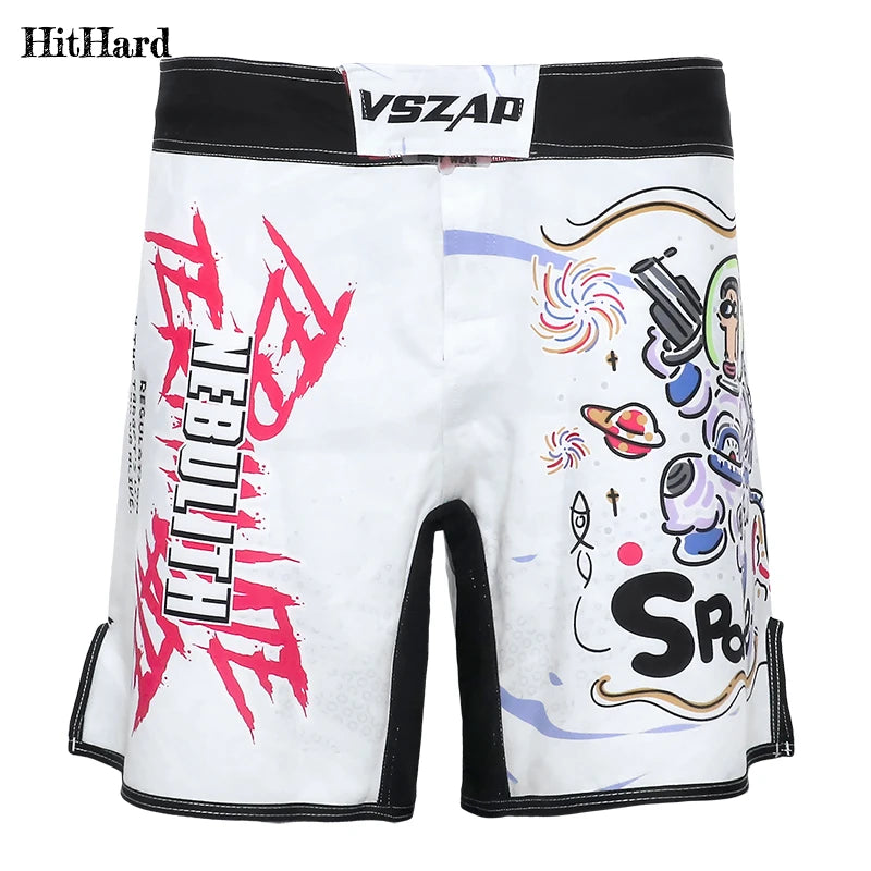 BJJ Shorts for Men Women kickboxing  Fight Shorts, No Gi, Jiu Jitsu, Grappling, Boxing, Kickboxing
