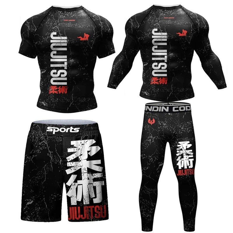 Jiu Jitsu Rashguard Singles or Set
