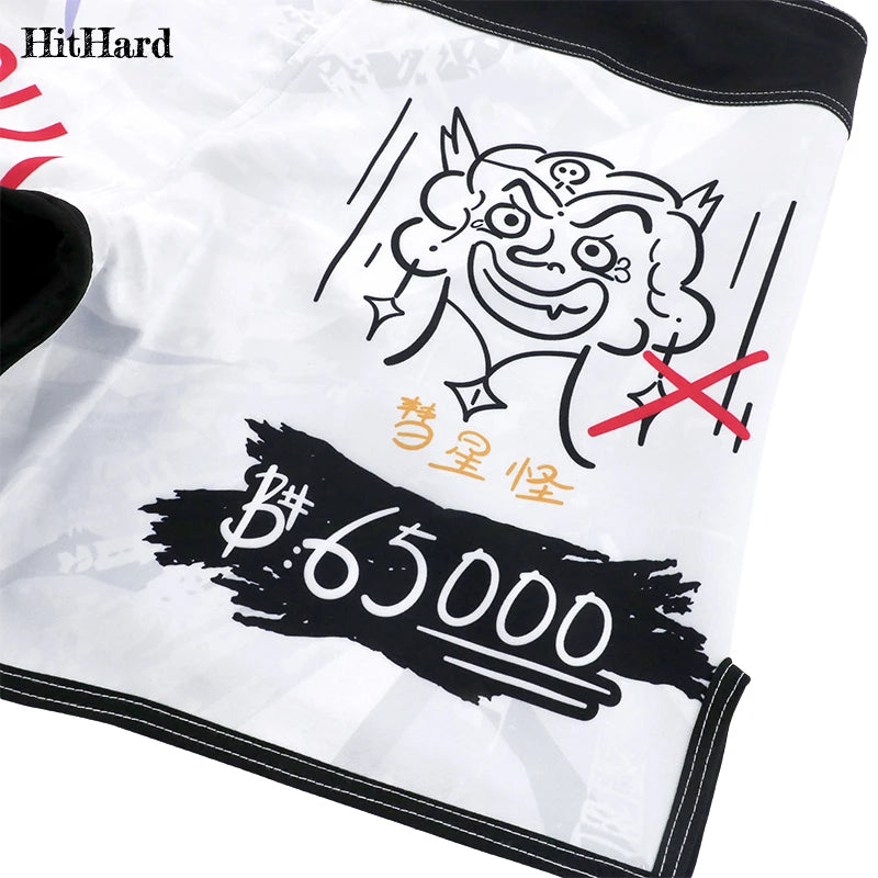 BJJ Shorts for Men Women kickboxing  Fight Shorts, No Gi, Jiu Jitsu, Grappling, Boxing, Kickboxing