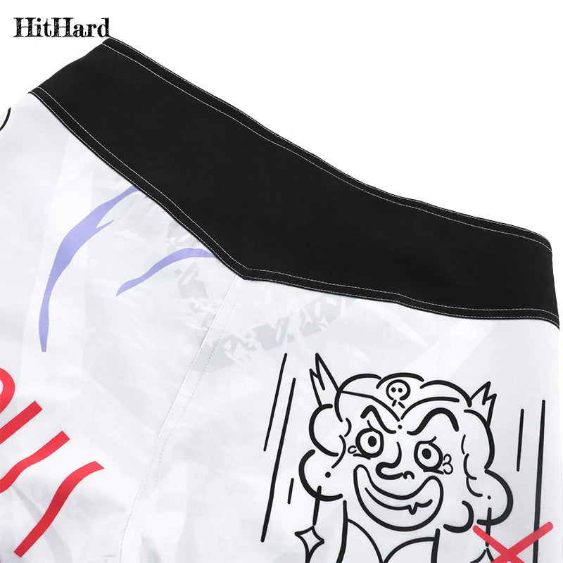 BJJ Shorts for Men Women kickboxing  Fight Shorts, No Gi, Jiu Jitsu, Grappling, Boxing, Kickboxing