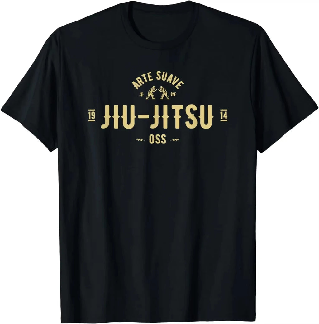Brazilian Jiu Jitsu Shirt.  Tshirt BJJ  Men Clothing Tops