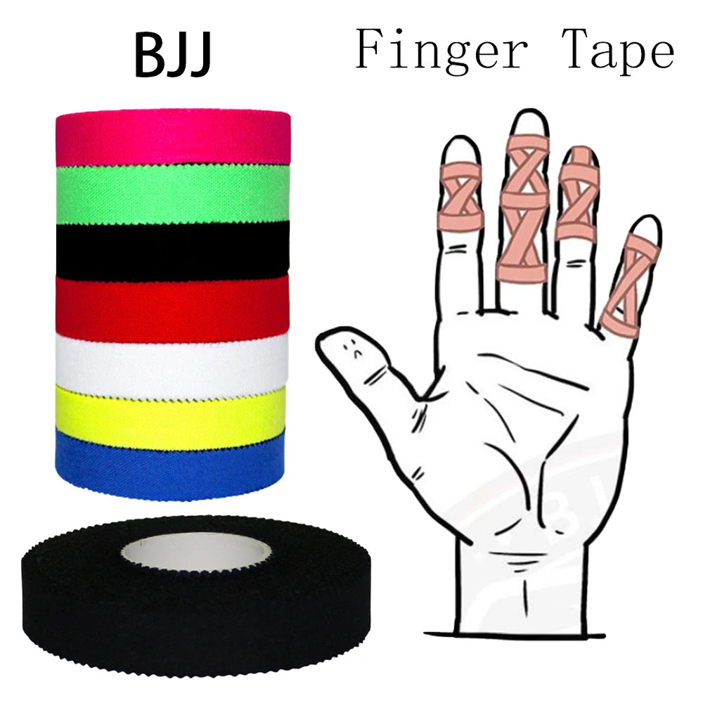 Jiu-Jitsu Elastic Bandage, Finger Tape, BJJ Sports Bandage, Self-Adhesive Finger Tape
