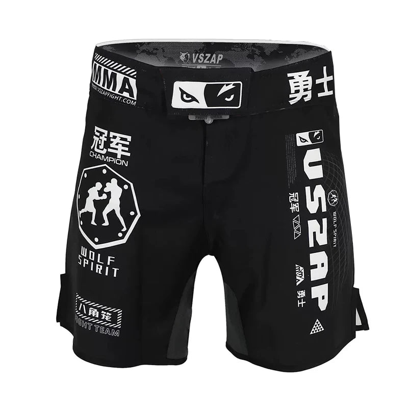 BJJ Shorts for Men Women kickboxing  Fight Shorts, No Gi, Jiu Jitsu, Grappling, Boxing, Kickboxing