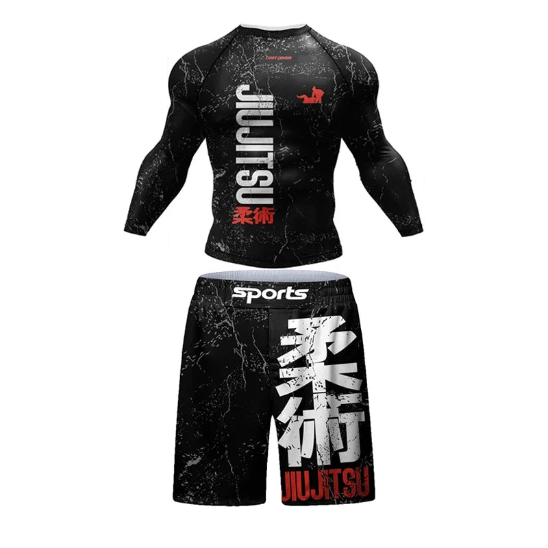 Jiu Jitsu Rashguard Singles or Set