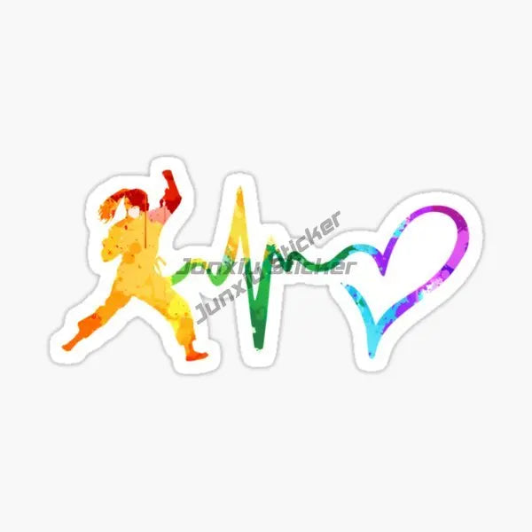 Taekwondo Combat Kicking Creative PVC Car Stickers Accessories Window Wall Decal Customizable Size 10 cm,13cm,16cm ,20 cm sizes
