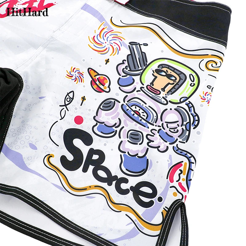 BJJ Shorts for Men Women kickboxing  Fight Shorts, No Gi, Jiu Jitsu, Grappling, Boxing, Kickboxing